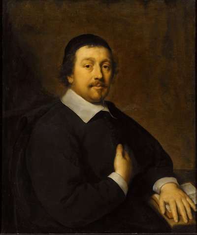 Portrét Johana van Somerena (1622-76) Johan van Someren (1622-76). Velký důchodce z Nijmegenu od Cornelis Jonson van Ceulen (I)