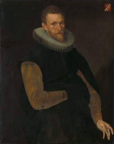 Jacob Cornelisz Banjaert, zvaný van Neck (1564-1638), admirál, purkmistr a radní Amsterdamu od Cornelis Ketel