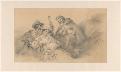 Odpočívající krajané od Cornelis Kruseman