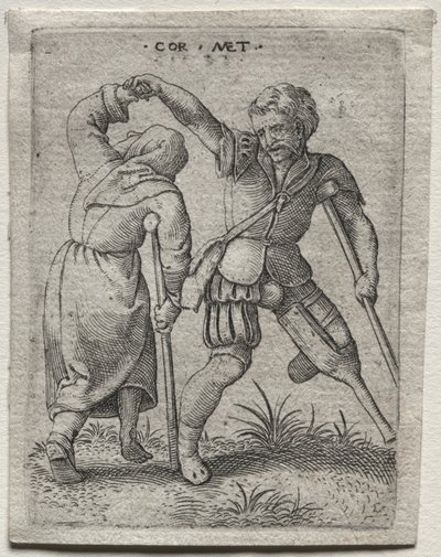 Tančící mrzáci od Cornelis Massys