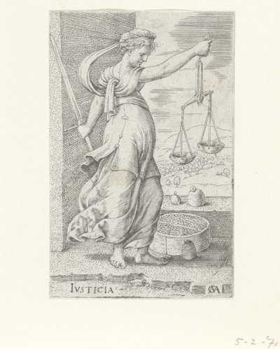 Justitia Spravedlnost od Cornelis Massys