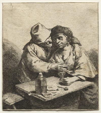Amorous Couple, polovina 1600s. od Cornelis Pietersz Bega