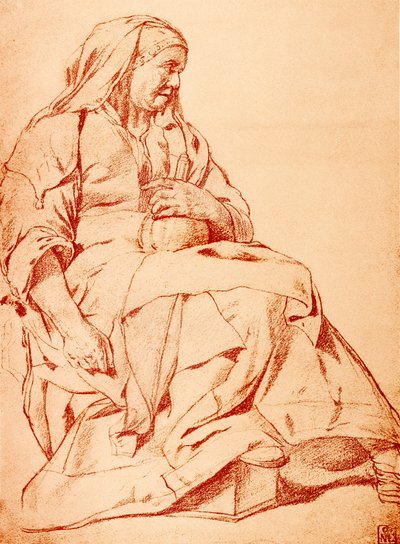 Nemocná žena s močovou lahví od Cornelis Pietersz Bega