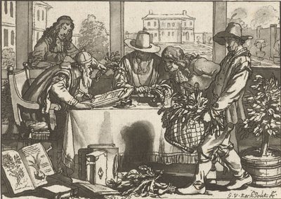 botanik od Cornelis Ploos van Amstel (signed by artist)