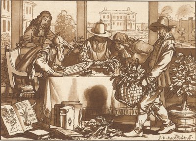 botanik od Cornelis Ploos van Amstel (signed by artist)
