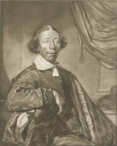 Portrét muže od Cornelis Ploos van Amstel