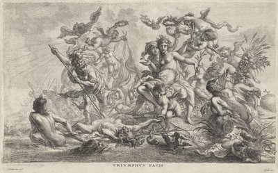 Alegorie op de vrede Triumph of Peace (název na objektu) od Cornelis Schut (I)