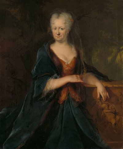 Portrét Louise Christiny Trip, manželky Gerrita Sichtermana od Cornelis Troost