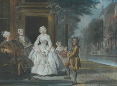 Mlýnek varhan, 1743 od Cornelis Troost