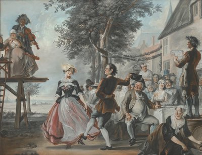 Svatba Kloris a Roosje od Cornelis Troost