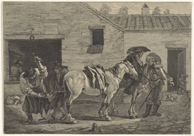kovář od Cornelis Visscher (II)