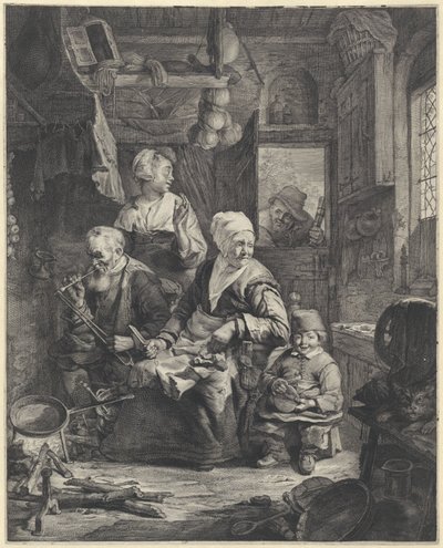 palačinkář od Cornelis Visscher (II)