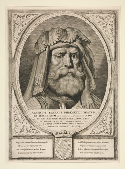 Albertvs Bavarvs Phrenetici Fratris/ et Provinciarvm od Cornelis Visscher