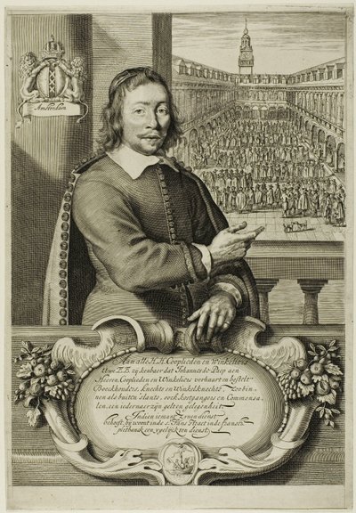Jan de Paep (kvestor) od Cornelis Visscher