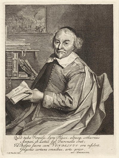 Joost van den Vondel, hospoda. 1657 od Cornelis Visscher