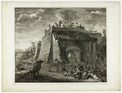 Vápenka, od Cabinet Reynst od Cornelis Visscher