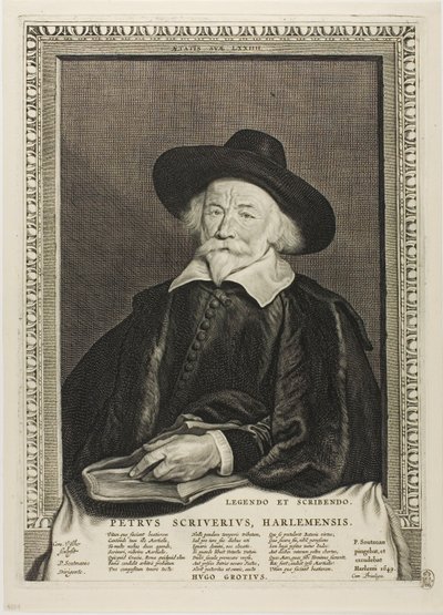 Petr Scriverius od Cornelis Visscher