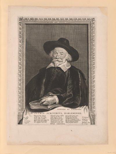 Peter Scriverius od Cornelis Visscher