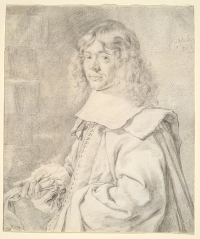 Portrét mladého muže od Cornelis Visscher