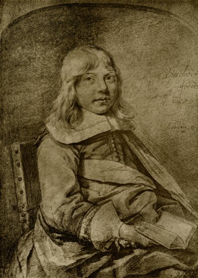 Portrét jedenáctiletého chlapce od Cornelis Visscher