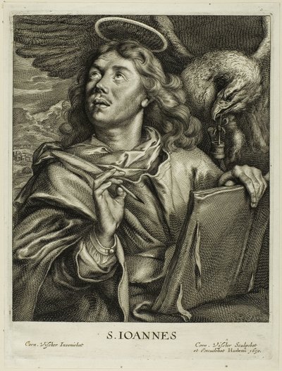 Svatý Jan od Cornelis Visscher