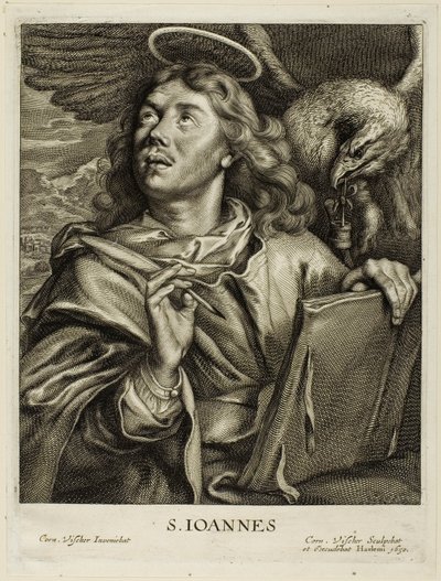 Svatý Jan od Cornelis Visscher