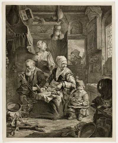 Palačinkářka od Cornelis Visscher