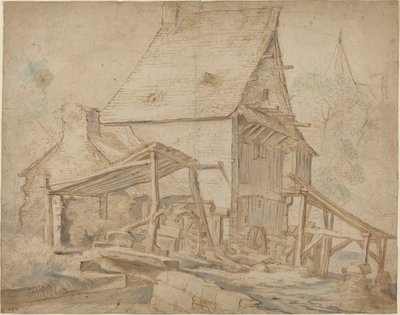 Starý vodní mlýn od Cornelis Willaerts
