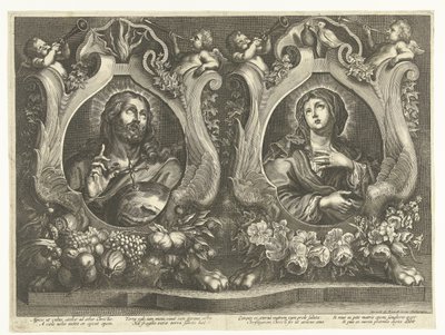 Kristus a Marie od Cornelis de Bout (possibly)
