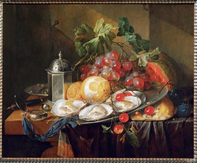 Snídaňové zátiší (malba) od Cornelis de Heem