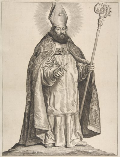 Sv. Swithbert, 1650. od Cornelis de Visscher