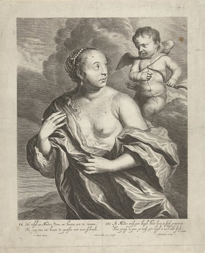 Venuše v Amorovi od Cornelis van Dalen (II)