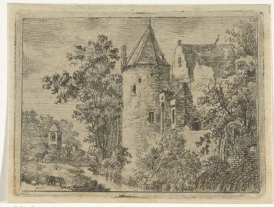 Zámek vlasy od Cornelis van Hardenbergh