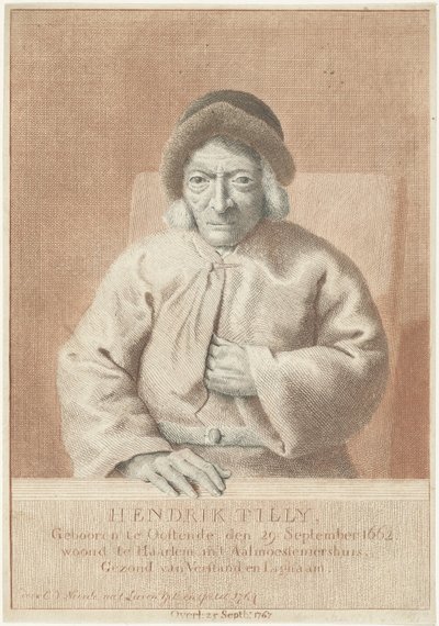 Portrét Hendrika Tillyho od Cornelis van Noorde