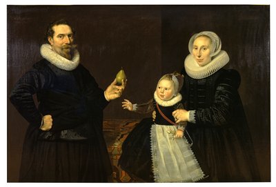 Rodinný portrét (olej na plátně) od Cornelis van der Voort