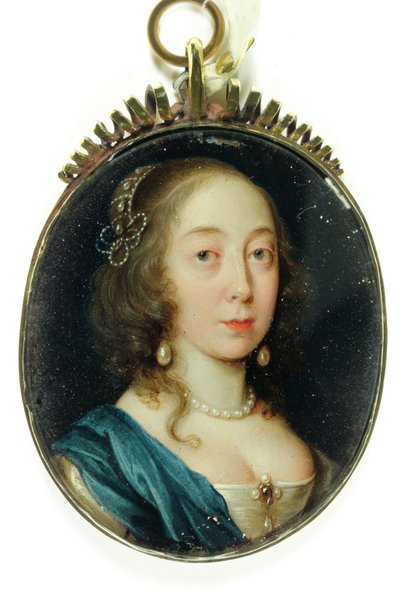 Lady Jane Cheyne (smalt) od Cornelius I Johnson