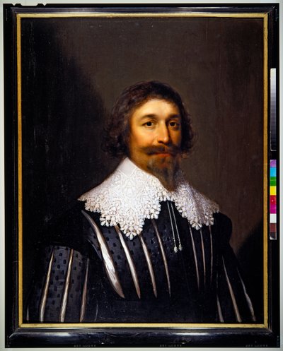 Portrét sira Williama Campiona z Combwellu od Cornelius I Johnson