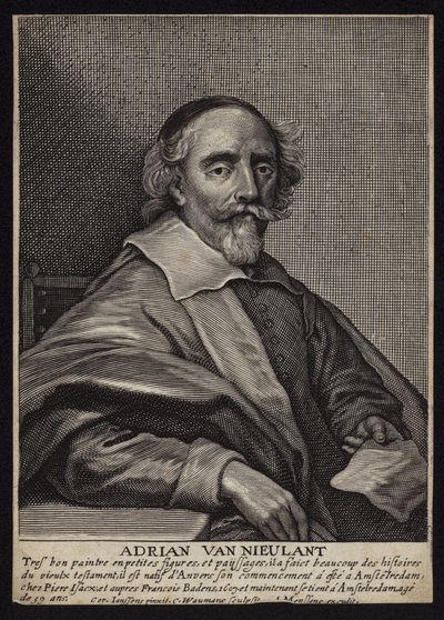 Adriaen van Nieulandt mladší od Cornelius Janssen van Ceulen
