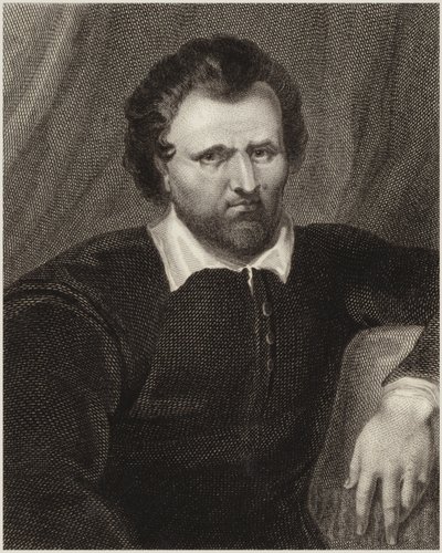 Ben Jonson od Cornelius Janssen van Ceulen