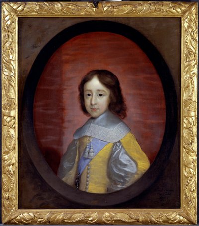 Portrét Viléma III. z Orange Nassau (1650-1702) (William III. z Anglie), dítě (William III., princ z Orange, jako dítě) - Malba Cornelis Janssens van Ceulen (1593-1661), olej na dřevě od Cornelius Janssen van Ceulen