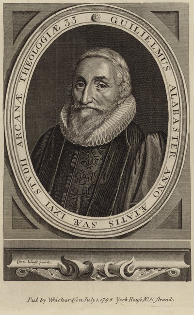 Portrét Williama Alabastra od Cornelius Janssen van Ceulen