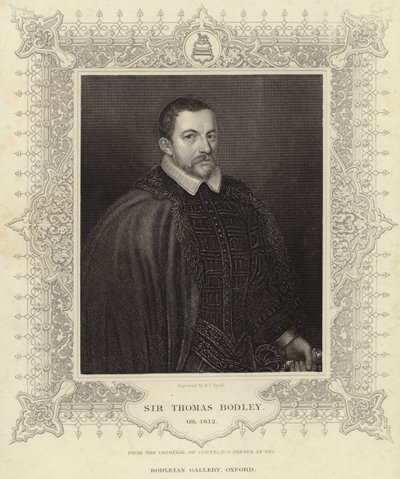 Sir Thomas Bodley od Cornelius Janssen van Ceulen