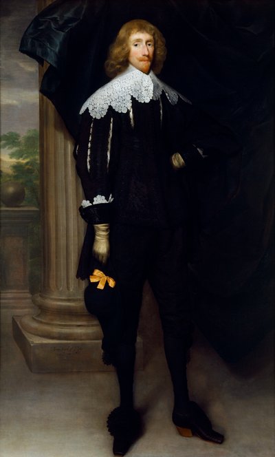 Thomas Bruce, Earl of Elgin (öljy kankaalle) od Cornelius Janssen van Ceulen