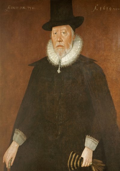 William Norwood, 1619 od Cornelius Janssen van Ceulen