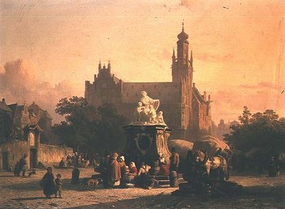 Městské náměstí od Cornelius Springer