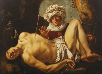 Svatý Šebestián pečuje Irene, 161- od Cornelius de Beer