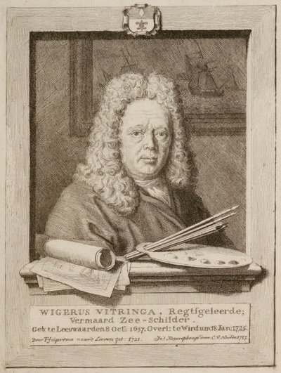 Wigerus Vitringa (1657-1721) od Cornelius van Noorde