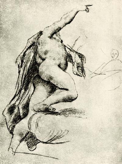 Pohybová studie od Antonio da Correggio
