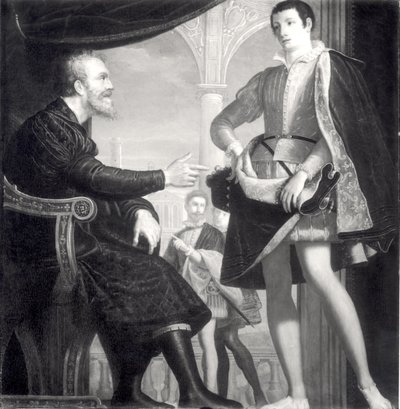 Michelangelo (1475-1564) a Francesco I (1541-87) de Medici od Cosimo Gamberucci or Gambaruccio