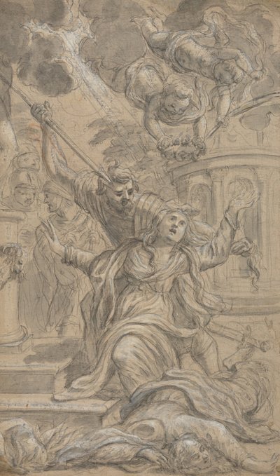 Umučení dvou svatých, 1625-1704. od Cosimo Ulivelli